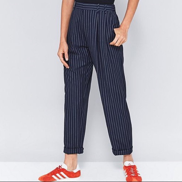 Urban Outfitters Pants - Urban Outfitters Pinstripe Trouser